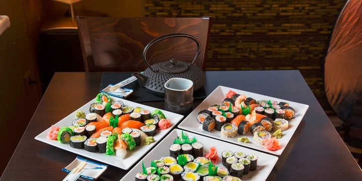 Lahodné sushi menu podľa výberu pre dvoch