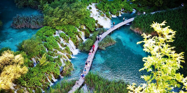Zájazd do Národného parku Plitvické jazerá v Chorvátsku