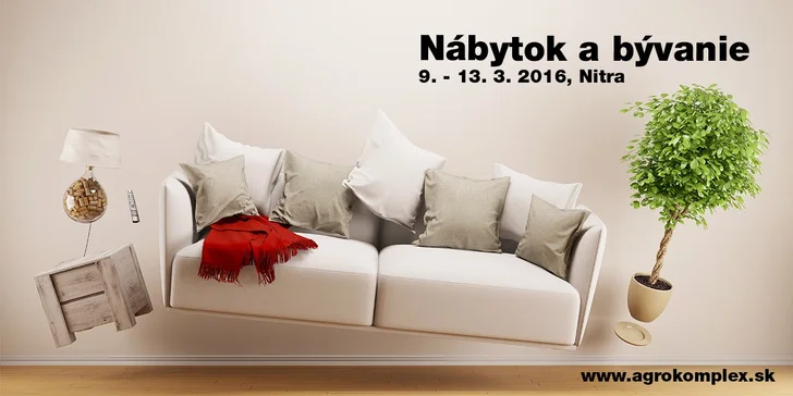 Medzinárodná výstava Nábytok a bývanie 2016, Agrokomplex Nitra