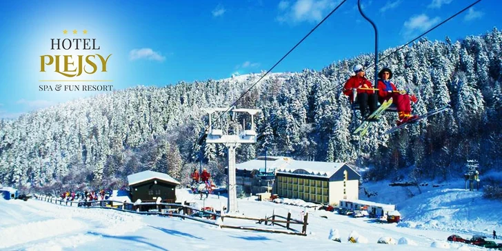 Fantastická zimná dovolenka v Hoteli Plejsy*** Wellness & Fun Resort - pobyt plný prekvapení. Aj VEĽKÁ NOC!