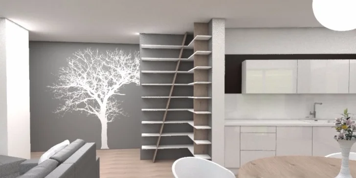 Zľava na dizajn interiéru až do 150 m²