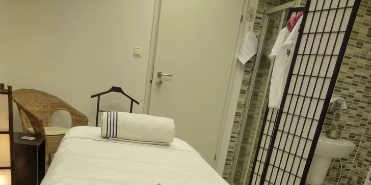 Privátny vstup do sauny pre dvoch alebo terapeutická masáž