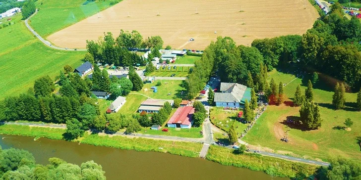 Ubytovanie v bungalovoch v chatovej oblasti na Orave