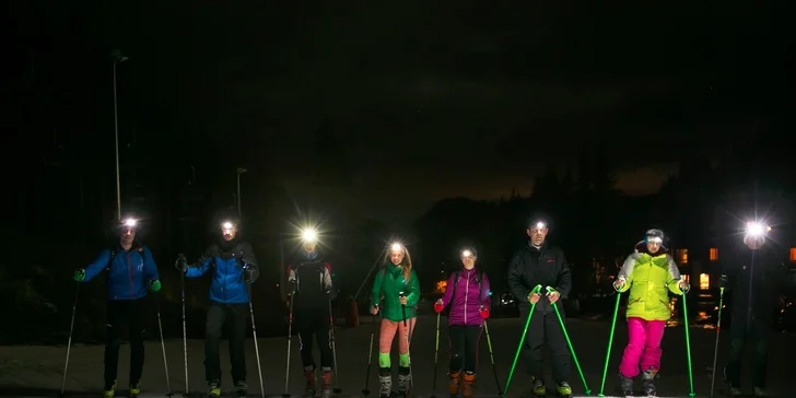 Nočný piatkový skialpinizmus v Jasnej