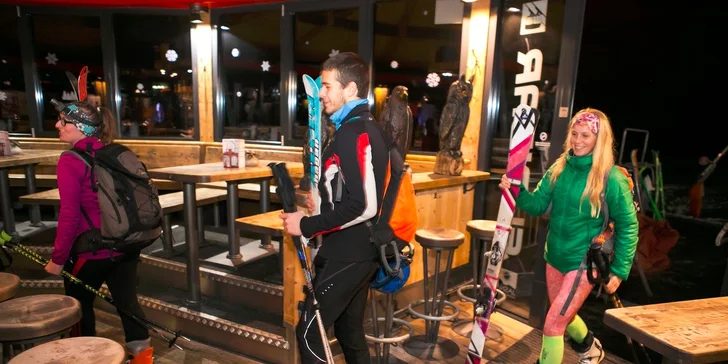 Nočný piatkový skialpinizmus v Jasnej