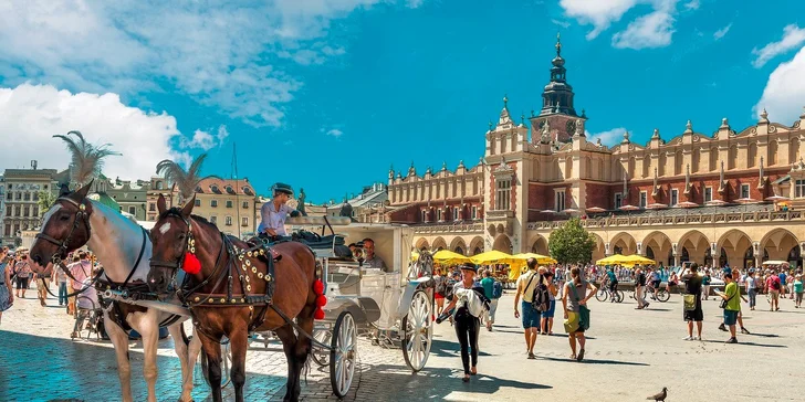 LAST MINUTE - Kráľovské mesto Krakow a najväčšia európska soľná baňa Wieliczka, bez nástupných poplatkov, 2-dňový poznávací zájazd