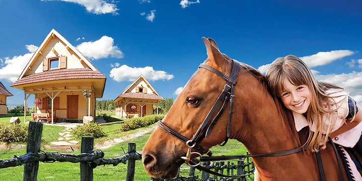 Dovolenka na ranči na Orave, bežkárske trate, relax, jazda na koni a 50 % zľavy na skipasy