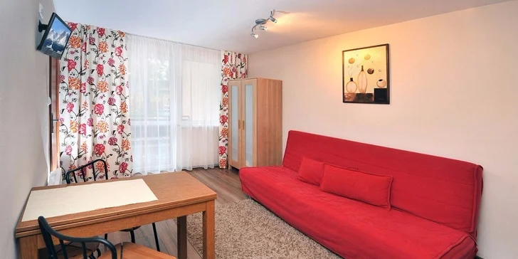 Pobyt vo Vysokých Tatrách pre 2 - 4 osoby v komfortných štúdiách, apartmánoch, chatkách alebo domčekoch