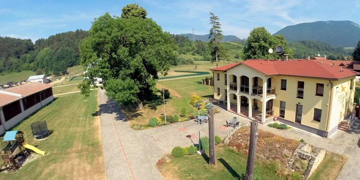 Letný alebo jesenný wellness pobyt v krásnom penzióne HippoClub na Liptove
