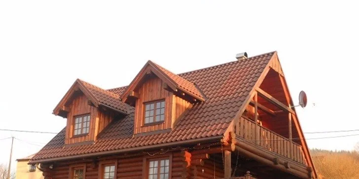Tradičná dovolenka v modernej drevenici v Oščadnici