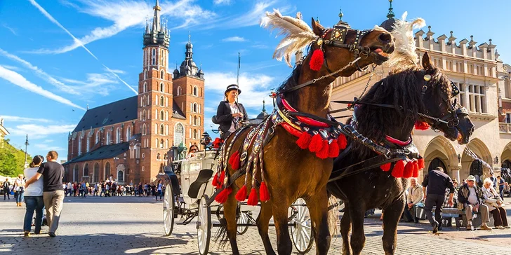 LAST MINUTE - Kráľovské mesto Krakow a najväčšia európska soľná baňa Wieliczka, bez nástupných poplatkov, 2-dňový poznávací zájazd