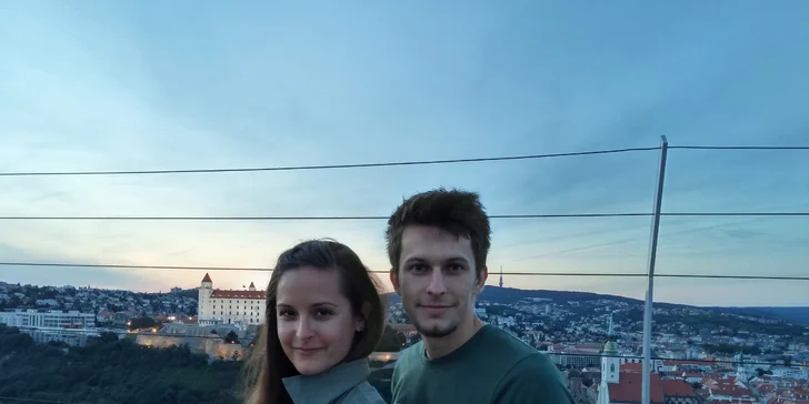 Najkrajší pohľad na Bratislavu z exkluzívnej vyhliadkovej veže UFO watch.taste.groove.