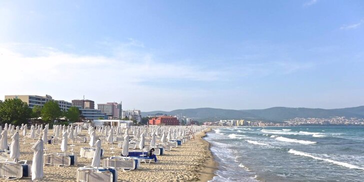 Letná dovolenka na slnečnom pobreží Bulharska s vlastnou dopravou alebo letecky, dieťa do 12 rokov ZDARMA!