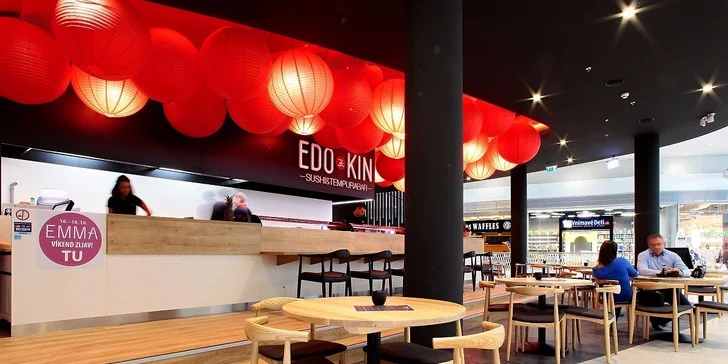 Japonsko na tanieri: Nigiri set a Sake v EDO-KINE
