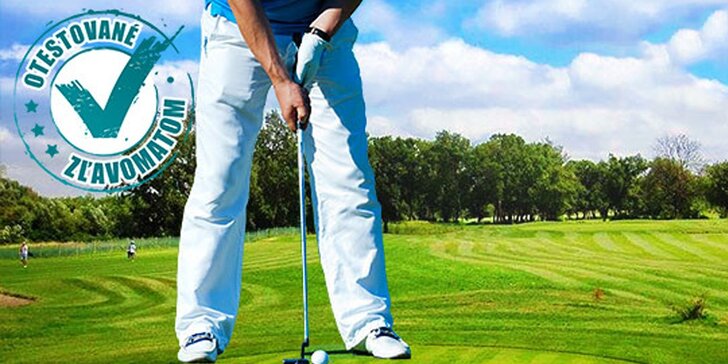 Odpaľujte ako Tiger Woods: skupinové lekcie golfu s trénerom