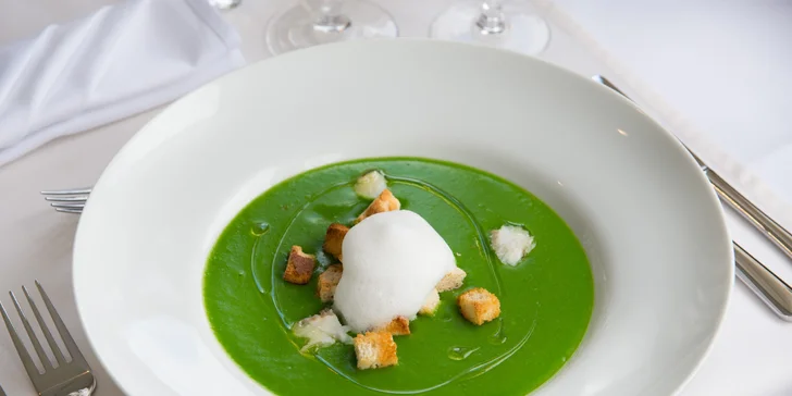 Kulinárske 3-chodové menu v Reštaurácii v Boteli PRESSBURG