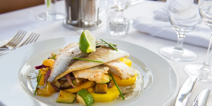 Kulinárske 3-chodové menu v Reštaurácii v Boteli PRESSBURG