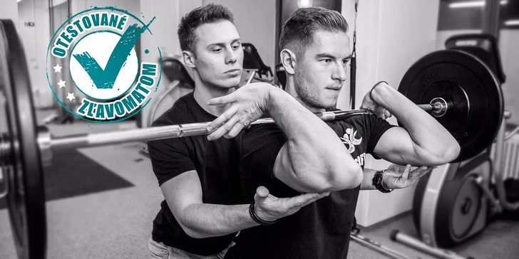 8 tréningov s trénerom v EfectFit, diagnostika pohybového aparátu s fyzioterapeutom + darček!