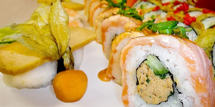 Malý či veľký dračí roll sushi set