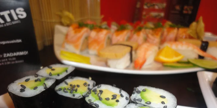 Malý či veľký dračí roll sushi set