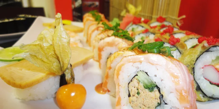 Malý či veľký dračí roll sushi set