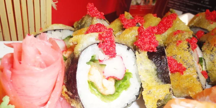 Malý či veľký dračí roll sushi set