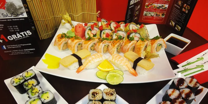 Malý či veľký dračí roll sushi set