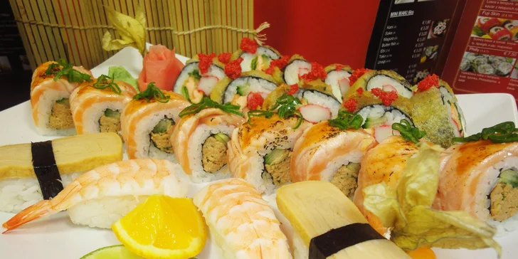 Malý či veľký dračí roll sushi set