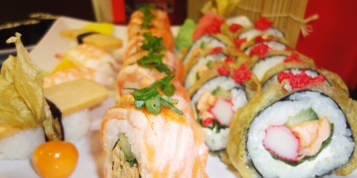 Malý či veľký dračí roll sushi set