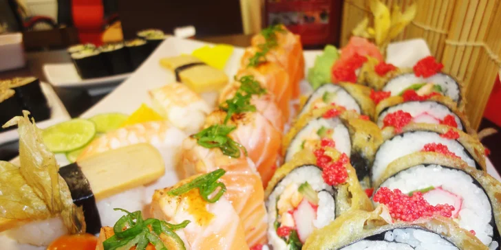 Malý či veľký dračí roll sushi set