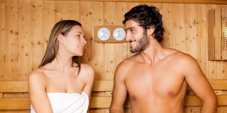 Vstup do wellness! Fínska sauna a whirlpool bazén!
