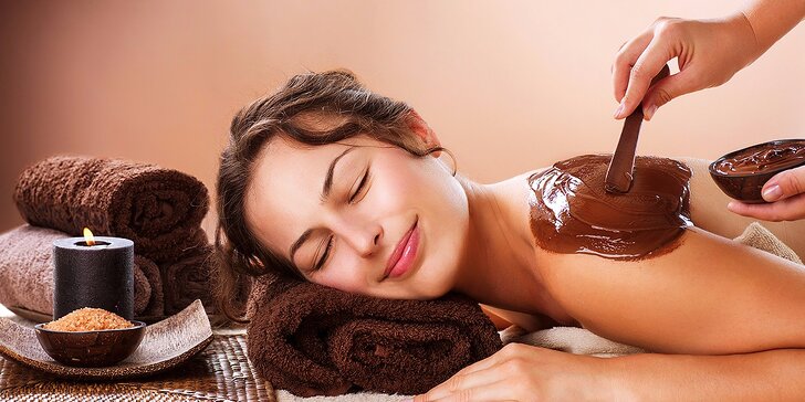 Hodinové čokoládové ošetrenie pleti s masážou