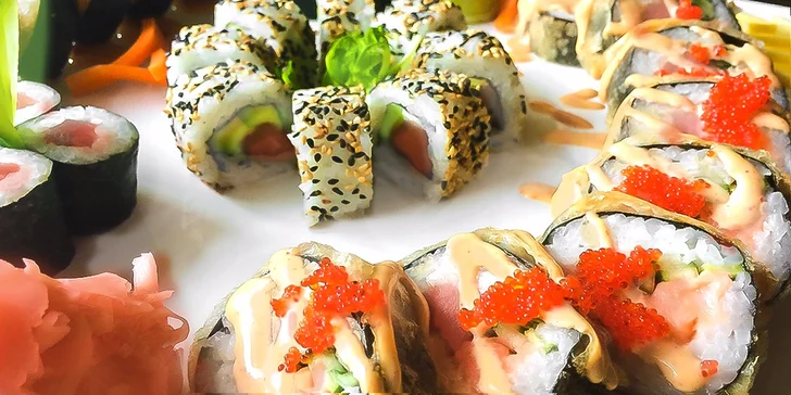 Jarný sushi set pre dvoch v TOP reštaurácii Sushihanil