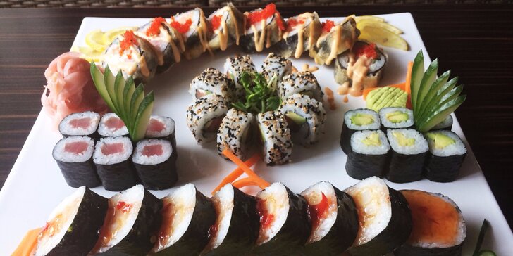 Jarný sushi set pre dvoch v TOP reštaurácii Sushihanil