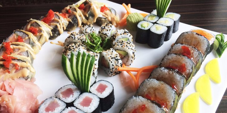 Jarný sushi set pre dvoch v TOP reštaurácii Sushihanil
