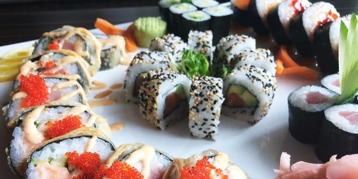 Jarný sushi set pre dvoch v TOP reštaurácii Sushihanil