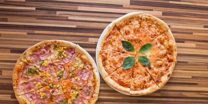 Až 3 x pizza podľa vášho vyberu s krabicou aj donáškou