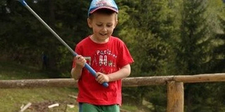 Zábavný Adventure golf pre 2 osoby