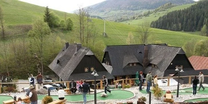 Zábavný Adventure golf pre 2 osoby