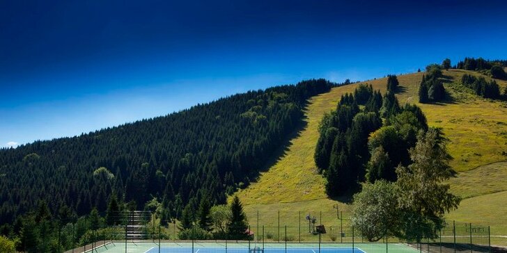 Krásne horské prostredie Veľkej Fatry s privátnym wellness, chutnou polpenziou a športami na Malinô Brdo