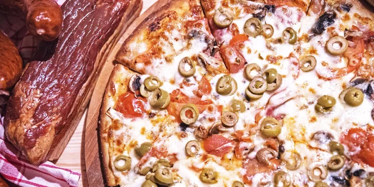 Pizza podľa výberu a pivo v Prešovskom pivovare