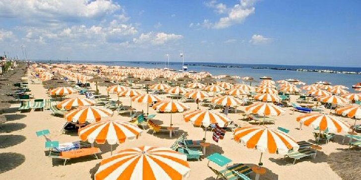 Letná dovolenka v Taliansku, 20 m od pláže, až 2 deti ZDARMA!