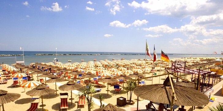 Letná dovolenka v Taliansku, 20 m od pláže, až 2 deti ZDARMA!