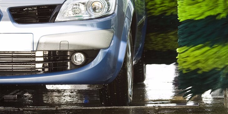 Umytie auta s možnosťou ošetrenia voskom
