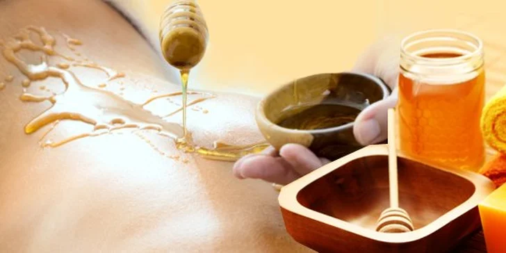 Másáž chrbta, šije a nôh alebo medová detoxikačná masáž - dve za cenu jednej
