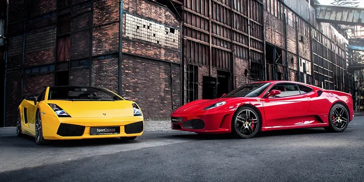 Nezabudnuteľná jazda na LAMBORGHINI alebo FERRARI!