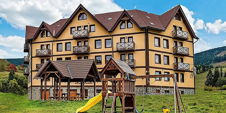 Relax a turistika s polpenziou pre 2-4 osoby v krásnych apartmánoch v Slovenskom Raji