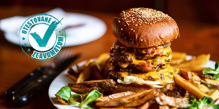 Najchutnejšie hamburgre v Starom Meste - v ponuke aj 800 g macek!