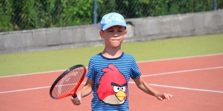 5-dňový denný tenisový tábor pre deti od 4 do 14 rokov. Leto 2016!