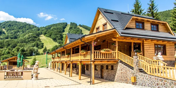 Aktívna rodinná dovolenka v nových komfortných apartmánoch v prekrásnom horskom prostredí v Malej Fatre